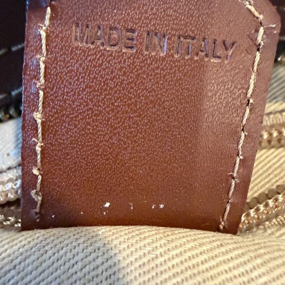 BURBERRY handbag suede purse - brown - vintage - Picture 14 of 16